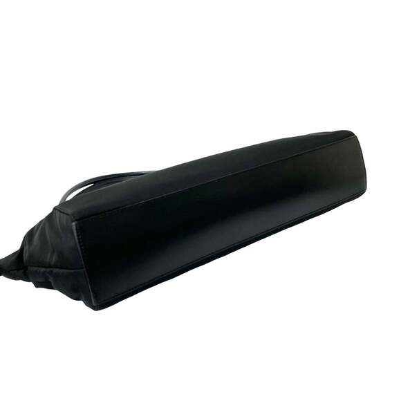 PRADA Black Leather Shoulder Bag - Picture 7 of 10